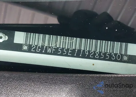 2001 Chevrolet Impala from USA, damaged, VIN 2G1WF55E119285530